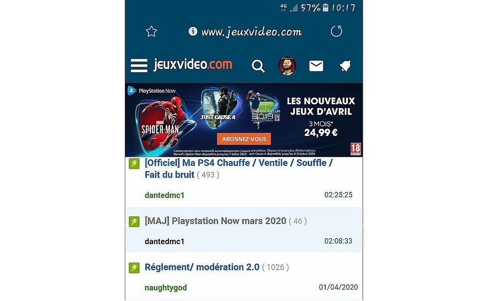 JeuxVideo ad