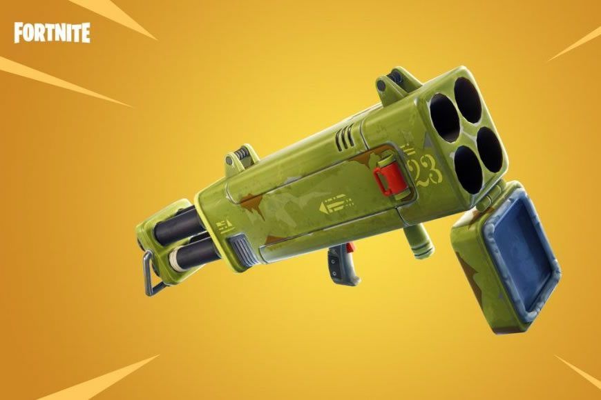 Fortnite's upcoming weapon called the quad launcher