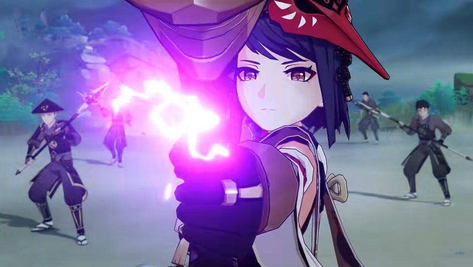 Genshin Impact character Sara