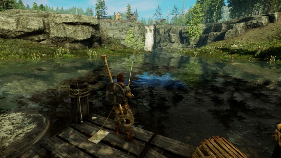 New World - fishing outside Windsward