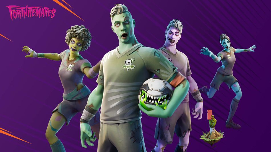 Ghoulish Fortnite characters from Fortnitemares