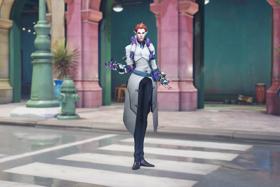 Picture of the Scientist Moira in Overwatch