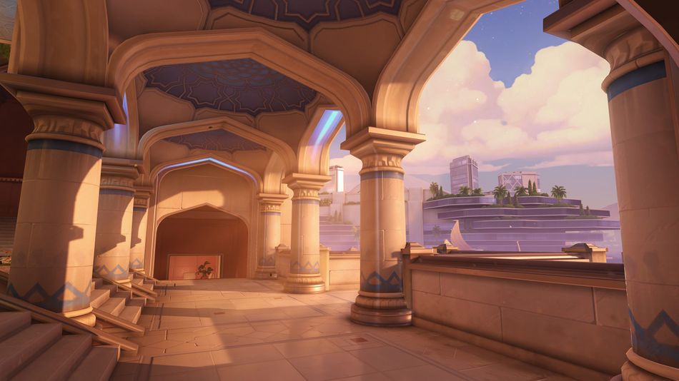 Oasis map for Overwatch