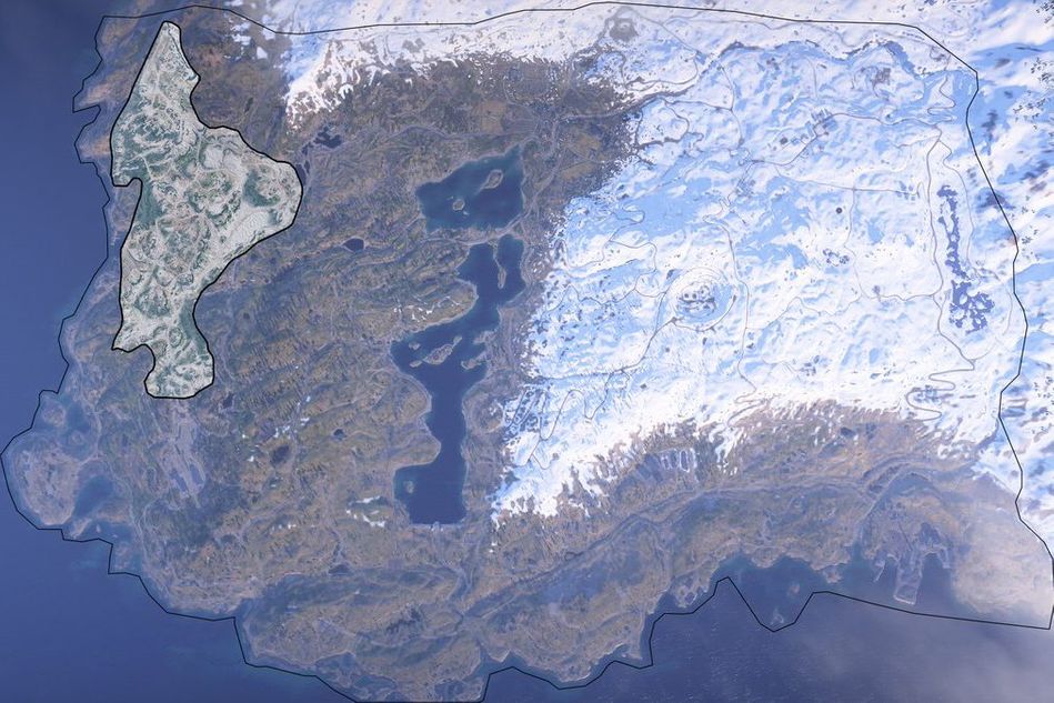 picture showing firestorm map