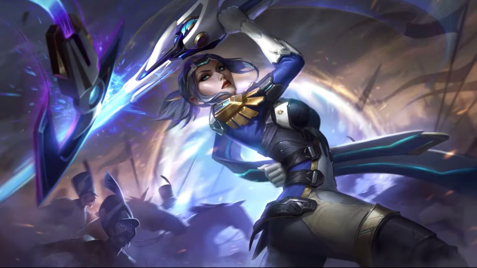 League of Legends champion Fiora - Pulsefire Fiora skin
