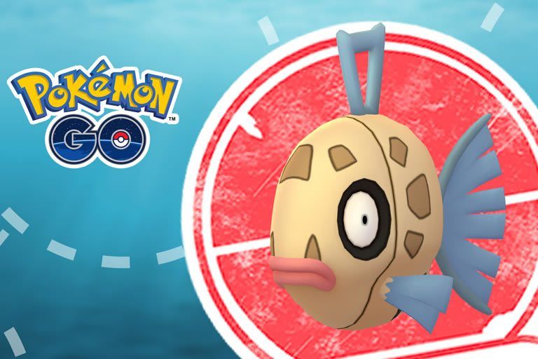 Feebas, water-type Pokemon from Pokemon GO