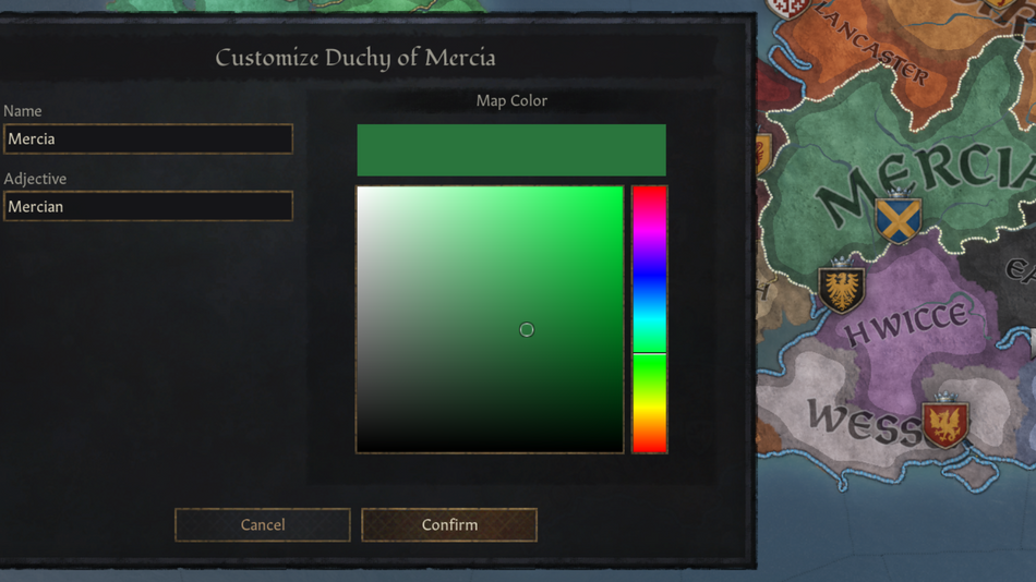 Mercia will not look like Hwicce if players have anything to say about it