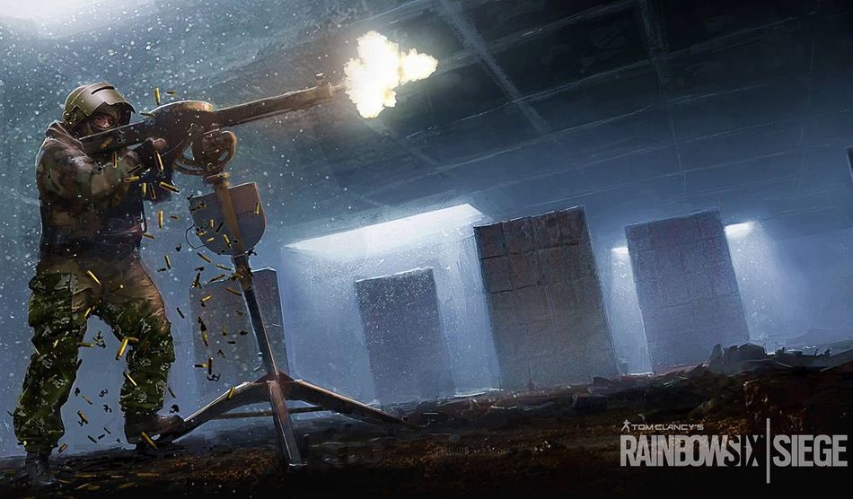 Tom Clancy's Rainbow Six Siege - Poor old Techanka; without much face protection 