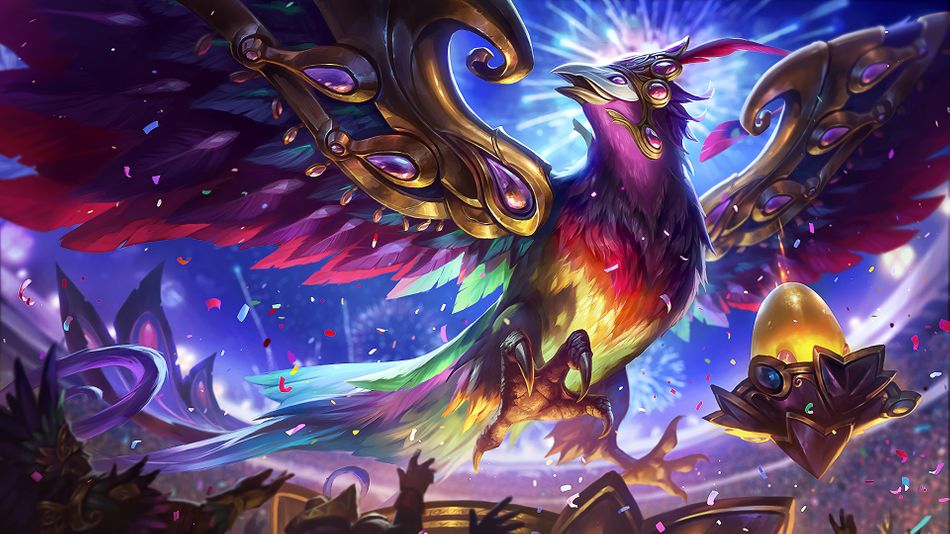 League of legends champion Anivia splash art