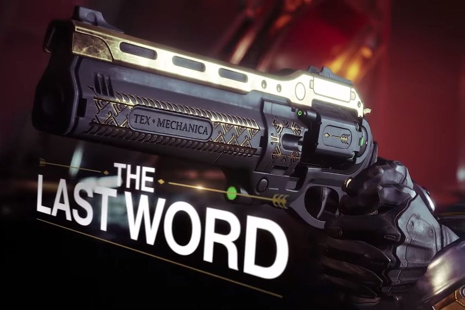 Picture of The Last Word handcannon in Destiny 2