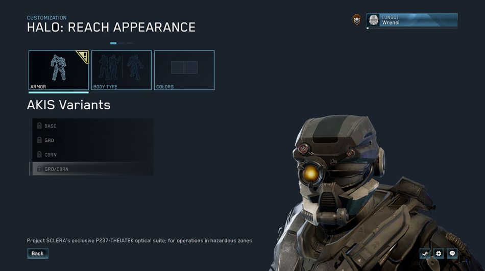 Halo: MCC's unreleased Halo: Reach helmet