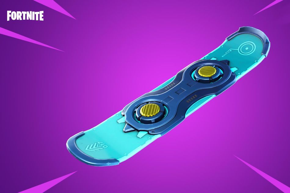 Fortnite's newly added 'vehicle' - the drift board