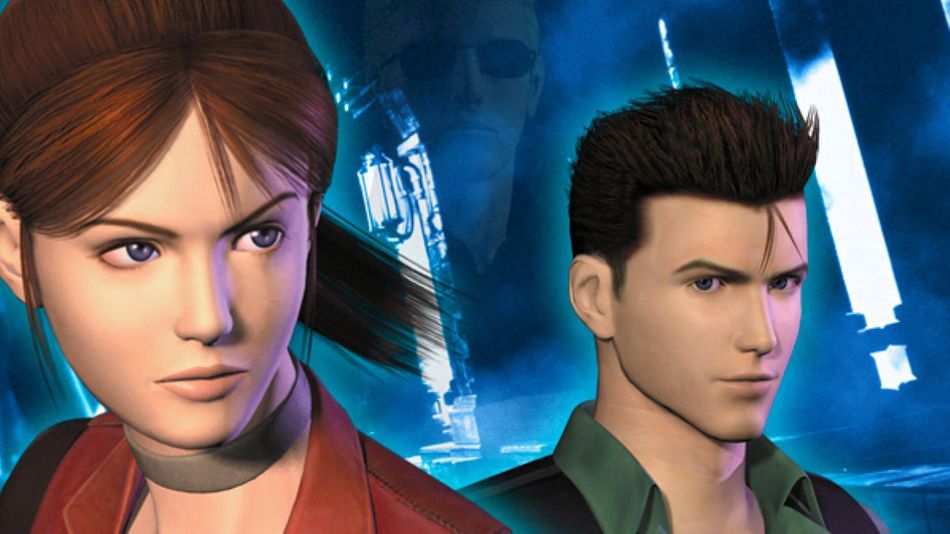 Resident Evil: Code Veronica screenshot showing two characters