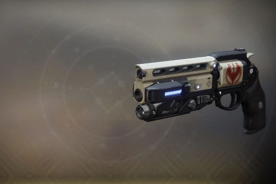 Picture of the Not Forgotten hand cannon from Destiny 2