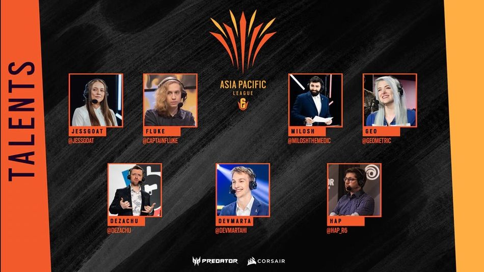 Rainbow Six Siege - Asia-Pacific Finals - Talents