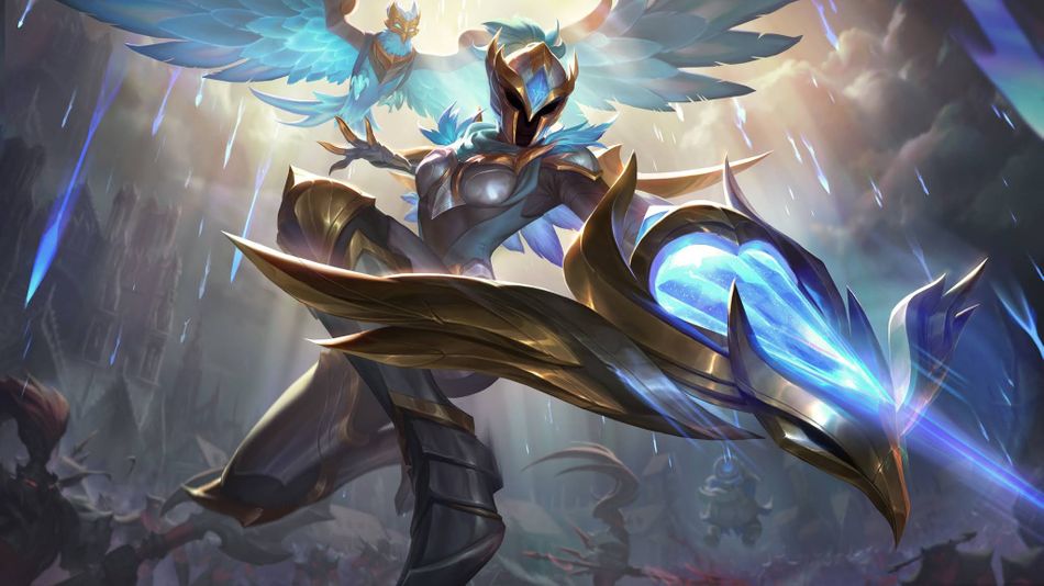 League of Legends champion Quinn splashart