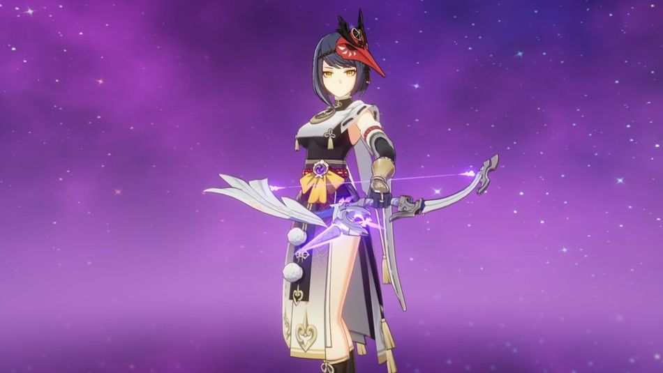 Genshin Impact character Sara