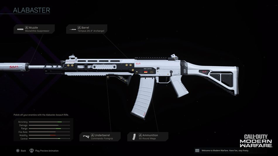Call of Duty: Modern Warfare - Alabaster