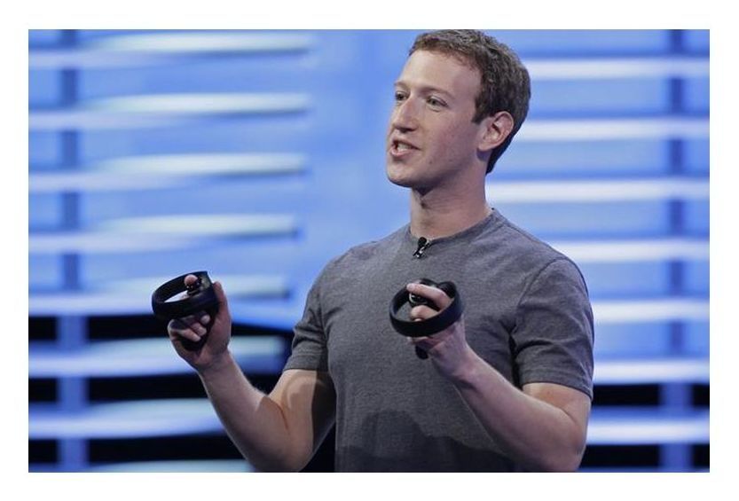 Mark Zuckerberg - Oculus Touch doubling for boxing gloves 