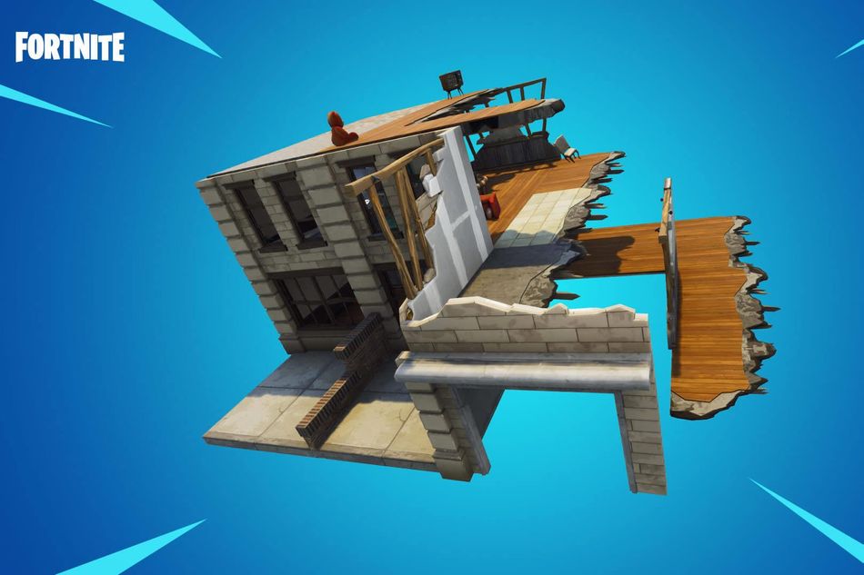 Ruined Tilted themes in Fortnite Creative