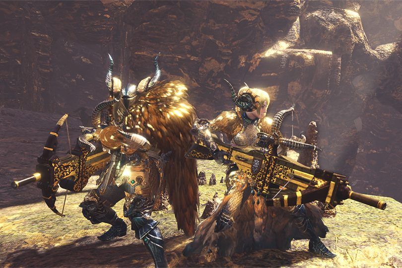 Showcase of the new armours in Monster Hunter World.
