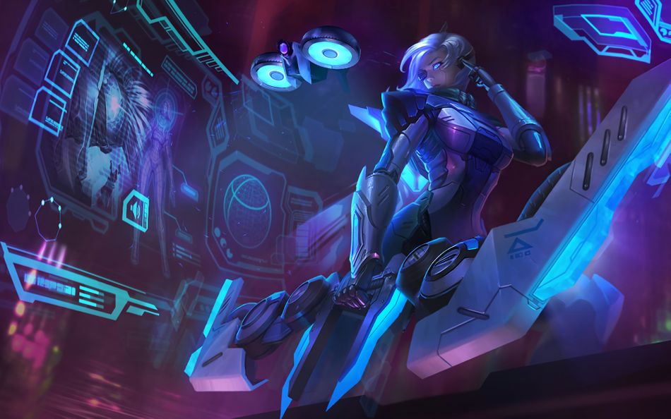 League of Legends champion Ashe, Project Ashe skin splash