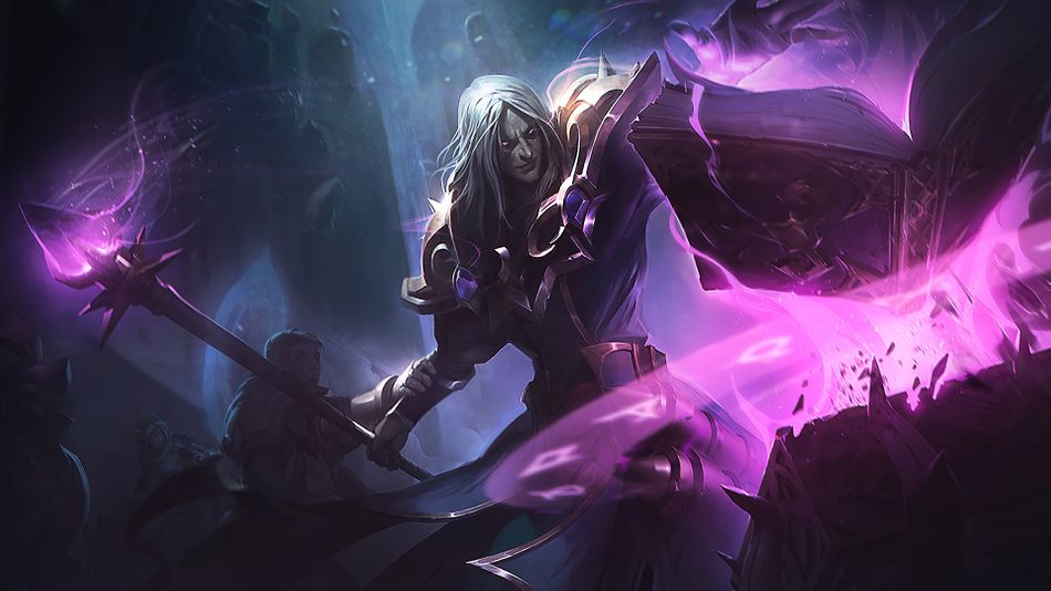 League of Legends champion Karthus splash art