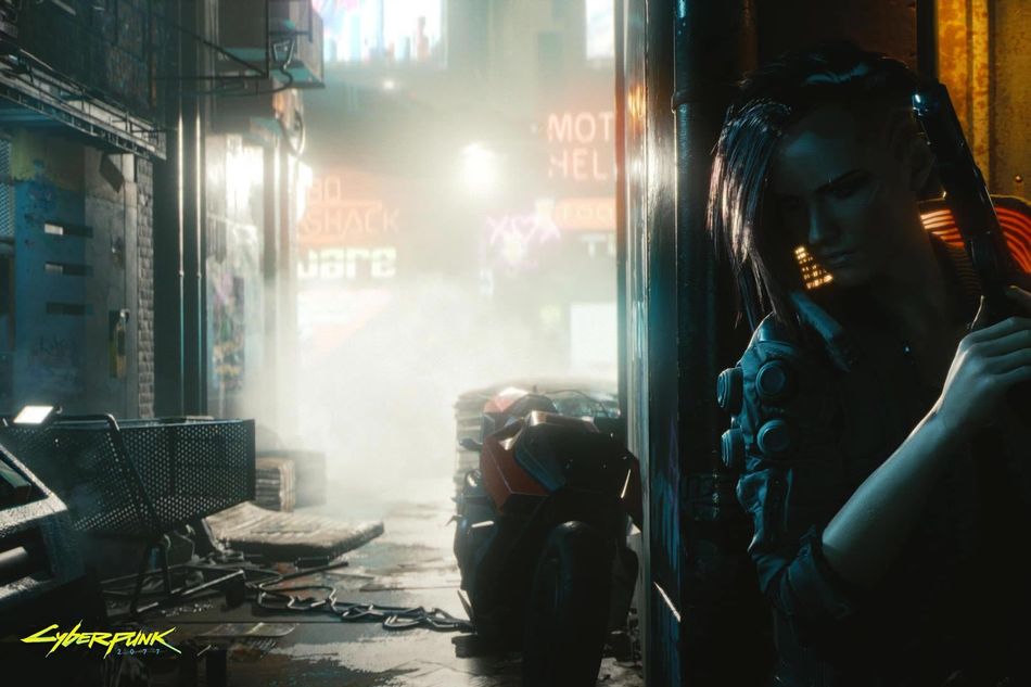 Female protagonist of Cyberpunk 2077