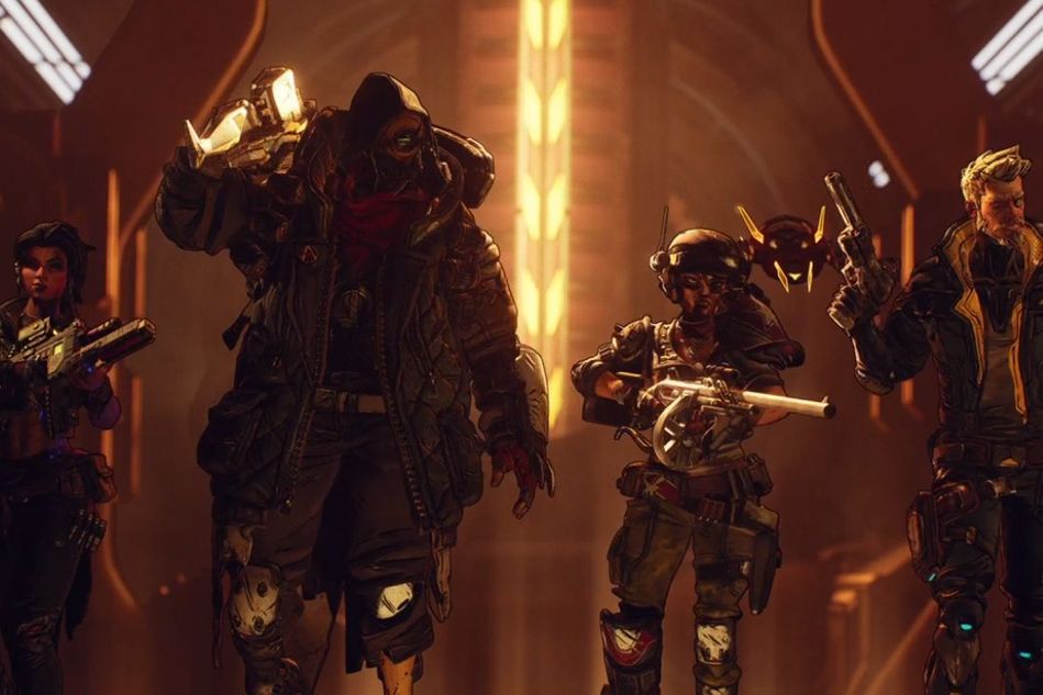 Picture of the Vault Hunters from Borderlands 3