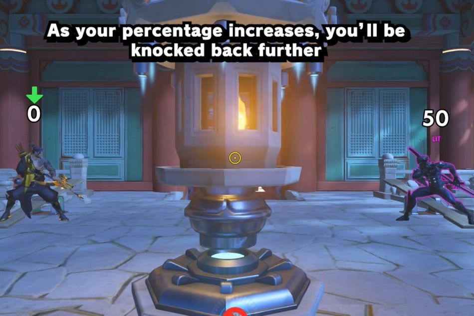 Picture of Genji and Hanzo about to go down