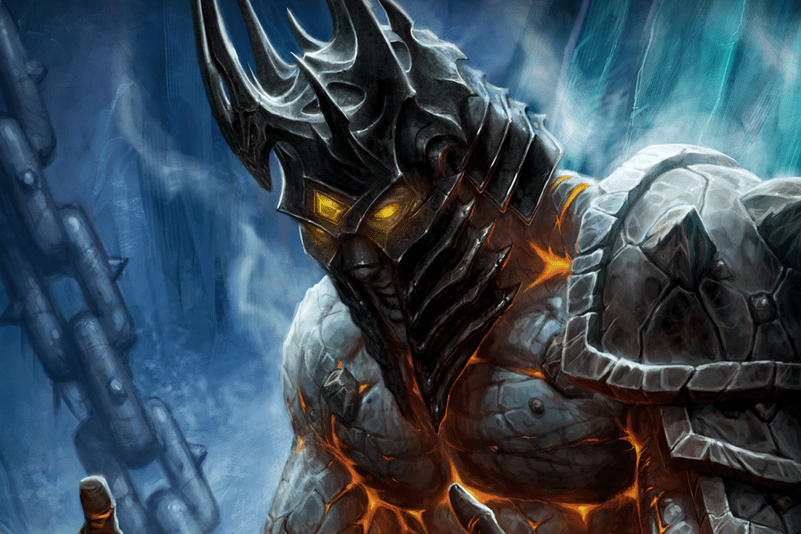 Bolvar Fordragon as the Lich King
