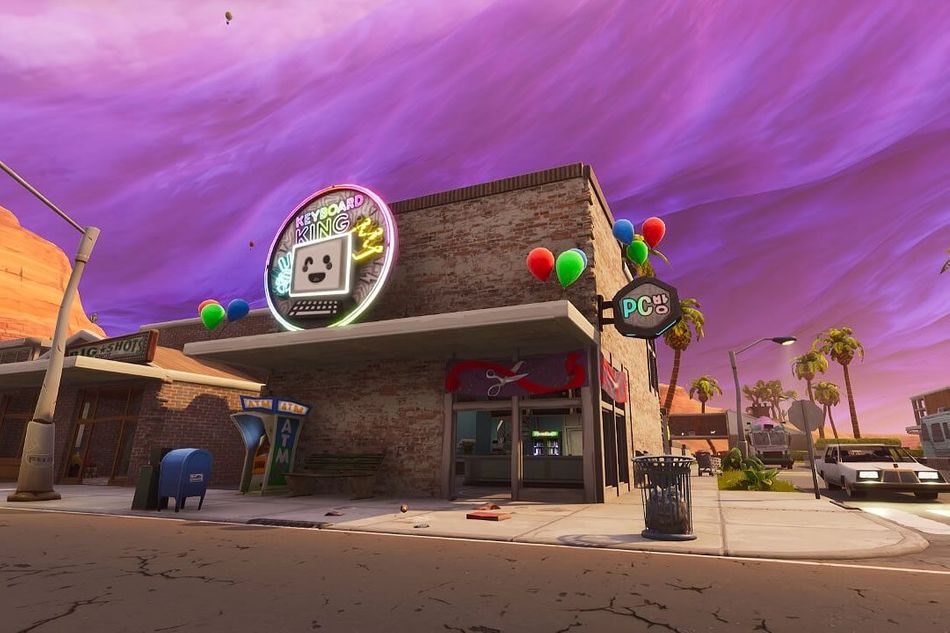 Fortnite's newly added PC Bang, South Korean internet cafe