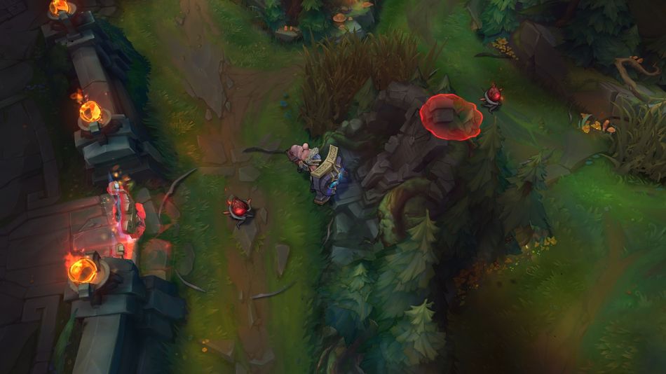 A screenshot from the game League of Legends