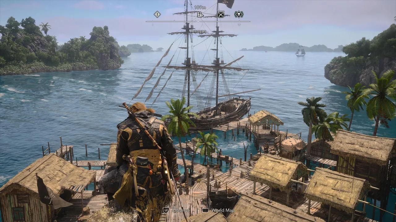 Just a small fishing village in the Caribbean, full of details and everything; a scene that is a feast for all your senses.