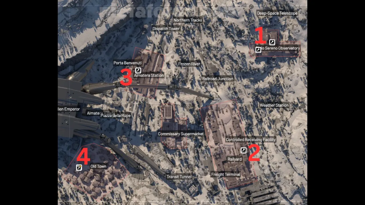 All Key Room Locations on Pendola Pass in ARC Raiders