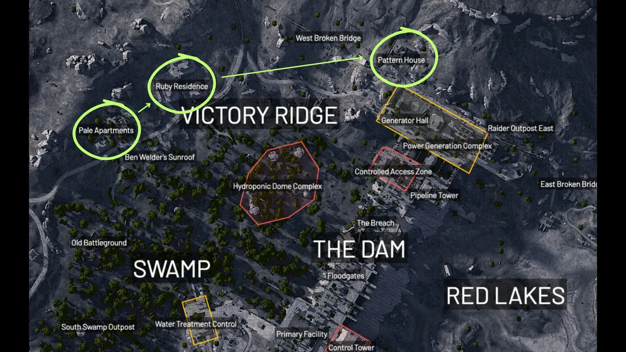 Best Map Route for Search Kitchen Cabinets Trial in ARC Raiders