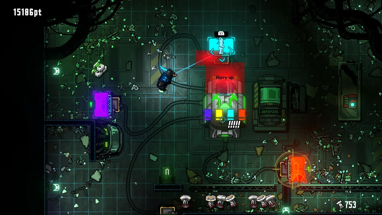 Kusan: City of Wolves isn't just about shooting, there are puzzles as well.