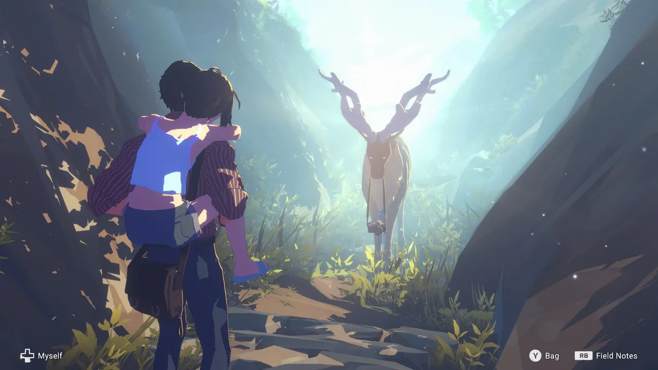 One of the animal spirits Eugene encounters in the Dusklands. Each one represents someone from his past, and working out who is one of the game's most quietly compelling puzzles.