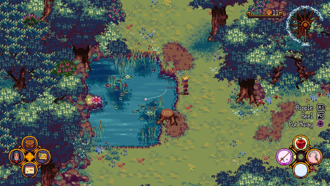 Fishing is one of many activities you'll be able to take part in in Kynseed.