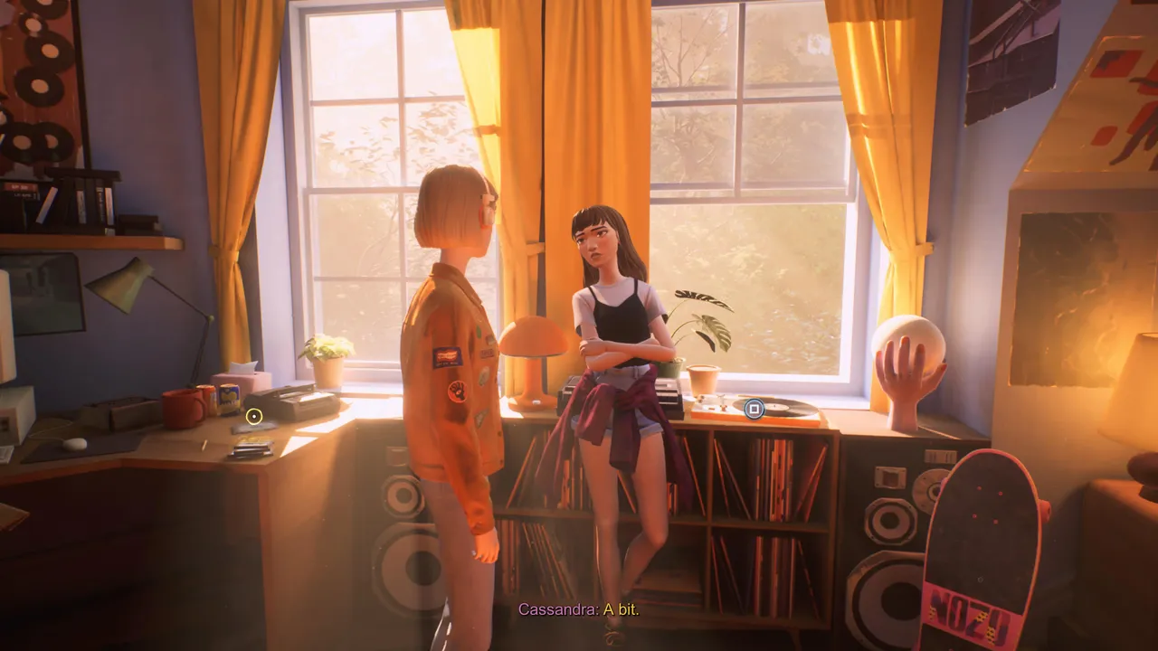 The attention to detail in the environments is remarkable. Every room feels lived-in, every object tells a small story of its own.