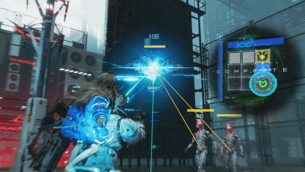 A variety of weapons and hacking mods are at your disposal throughout the game, making combat fun and fresh all the way until the end