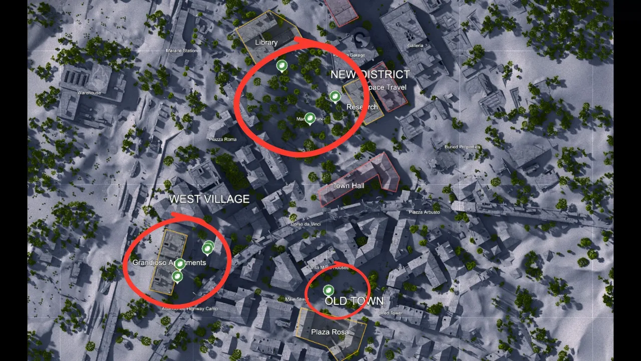 Lemon locations on Buried City in ARC Raiders