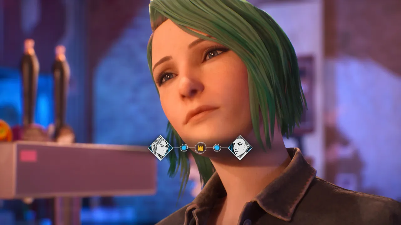 Chloe's backtalk mechanic adds a refreshing way to interact with other characters.
