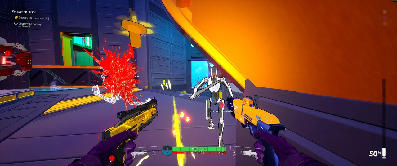 Roguelite shooter kind of worked for me, even though I don't like roguelites.
