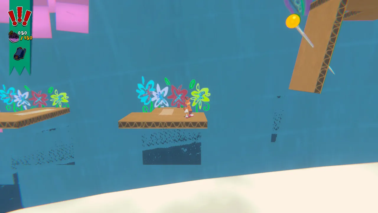 2D sections of Bubsy are a very enjoyable addition to the gameplay.