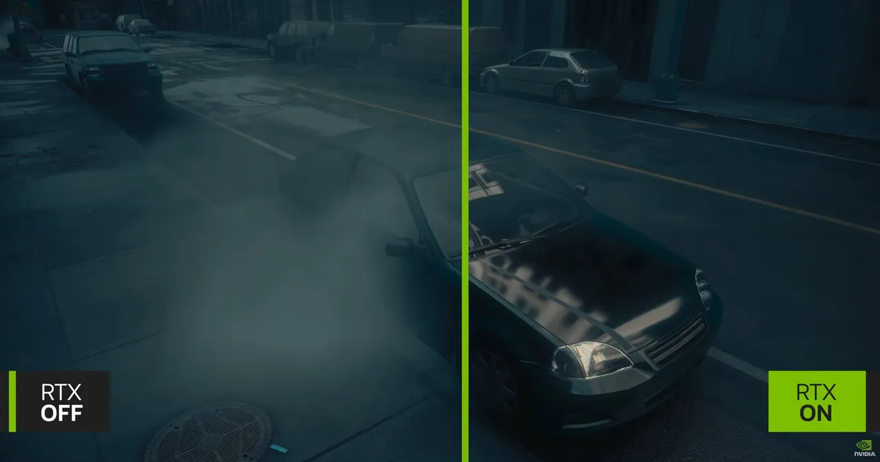 Path tracing in Control Resonant simulates physically accurate light behaviour rather than approximating it, with reflections looking dramatically more convincing