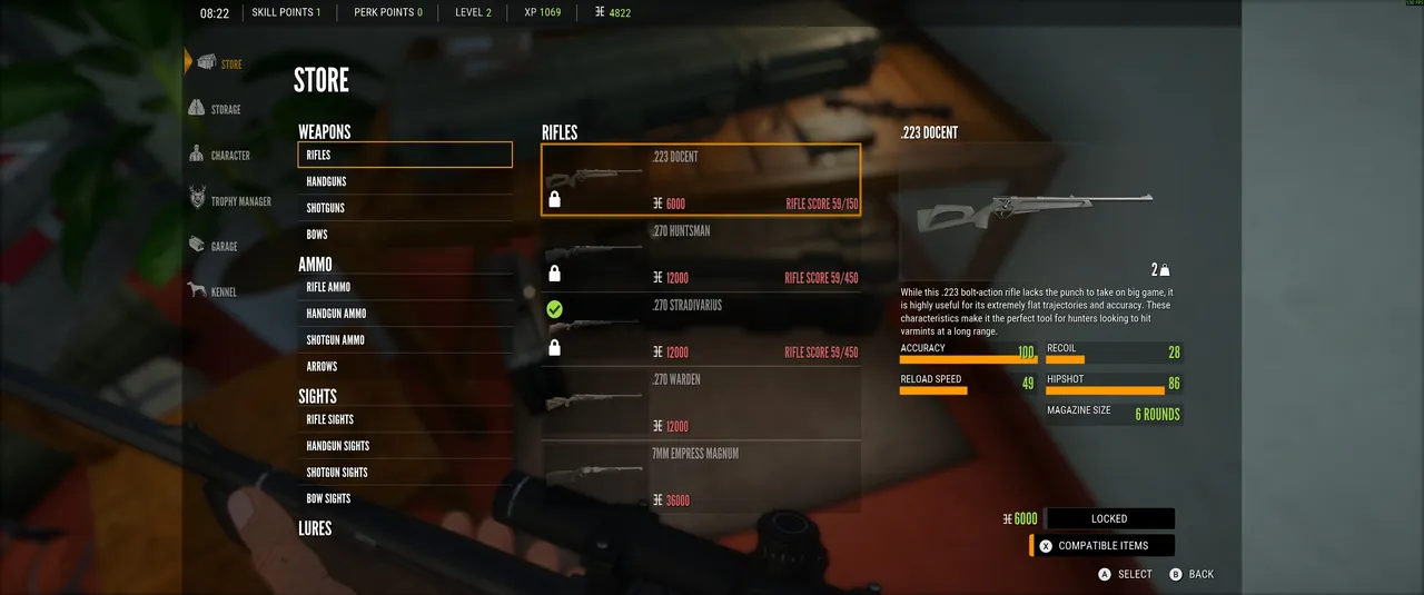 The store and progression systems remain exactly as they were — buy, upgrade, repeat.