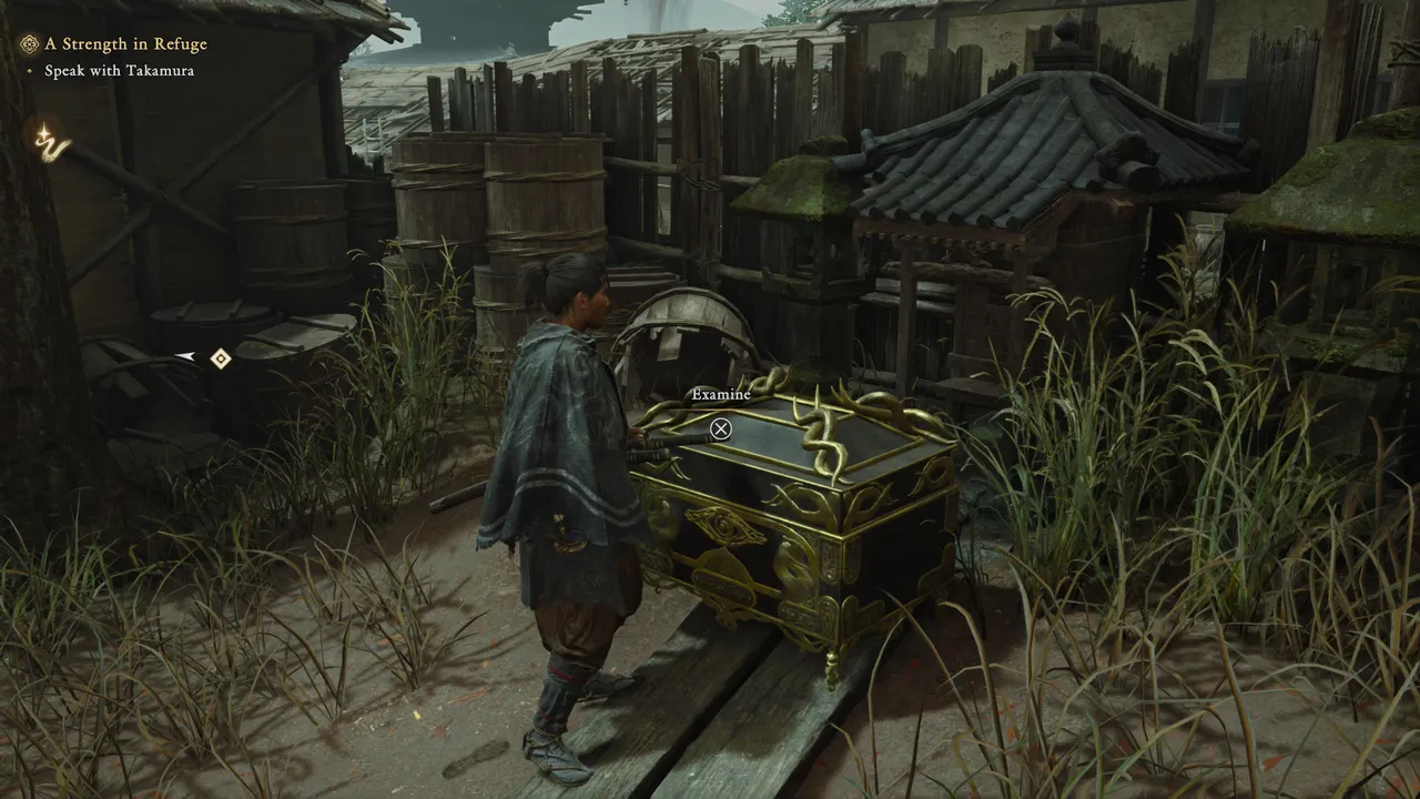 Chests like this one hand over upgrade materials, but only once. Once it's opened, that's it for this particular chest.