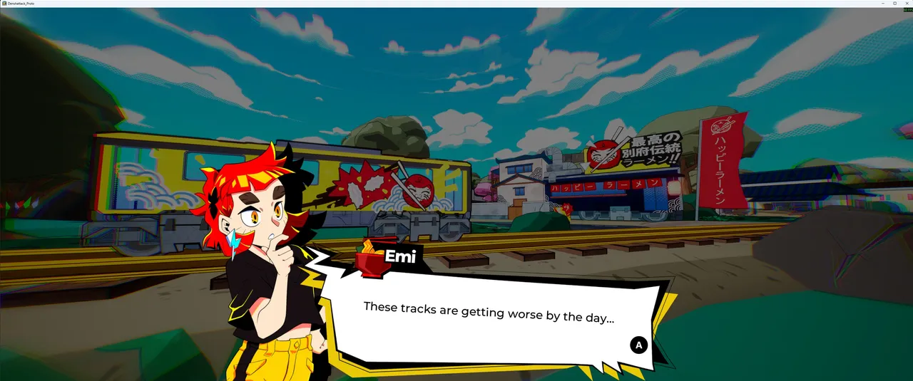 Emi is the game's protagonist who will do all the stunts and mischief along with you.