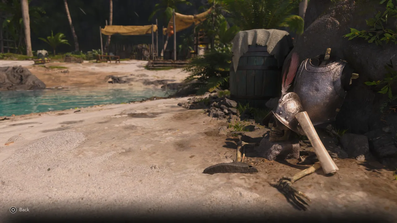 Treasure maps are always located next to a skeleton and are marked with a rolled map icon.